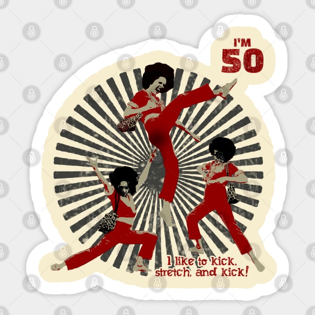 im 50 sally omalley Sticker by MATERAZEKA